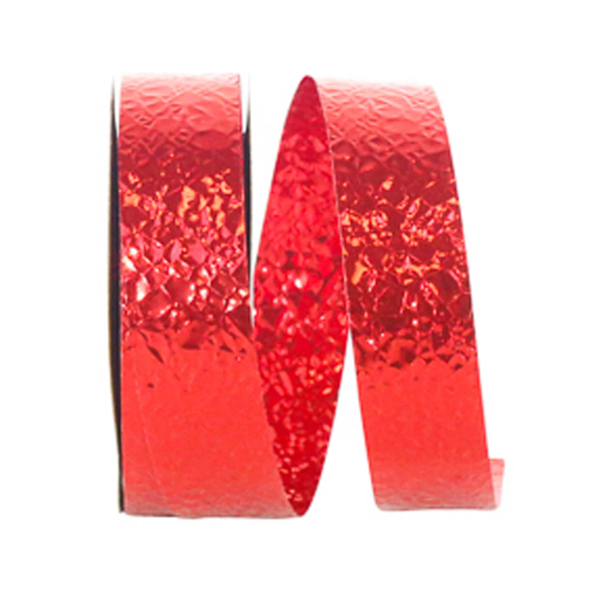 JAM Paper 7/8" x 25yd. Metallic Cracked Ice Ribbon